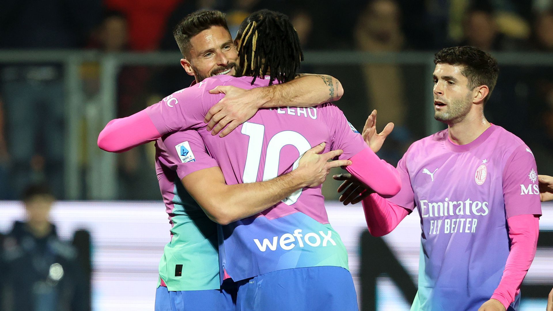 Olivier Giroud Frosinone Milan Serie A 