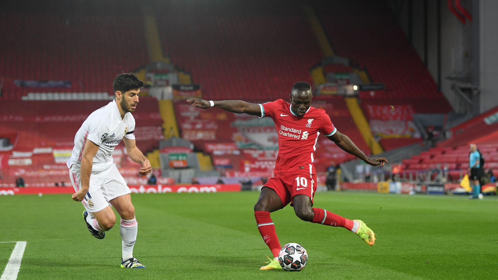 Asensio Sadio Mané Liverpool Real Madrid Champions League
