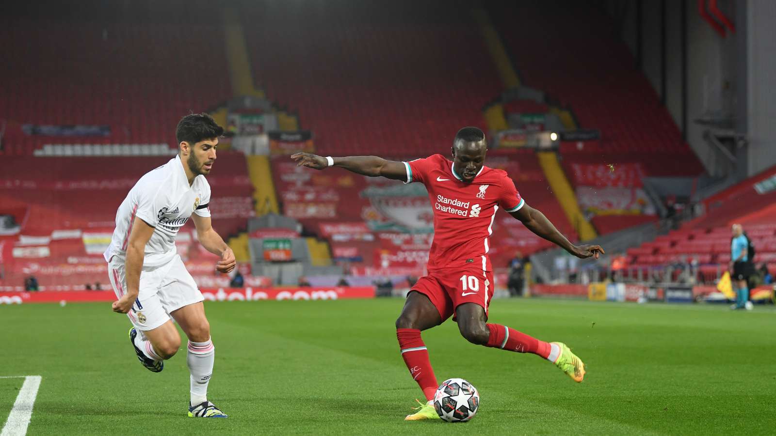 Asensio Sadio Mané Liverpool Real Madrid Champions League