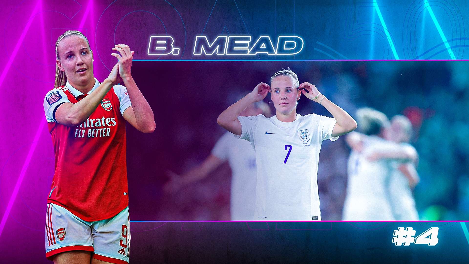 GOAL50 2022 Beth Mead GFX Ranking