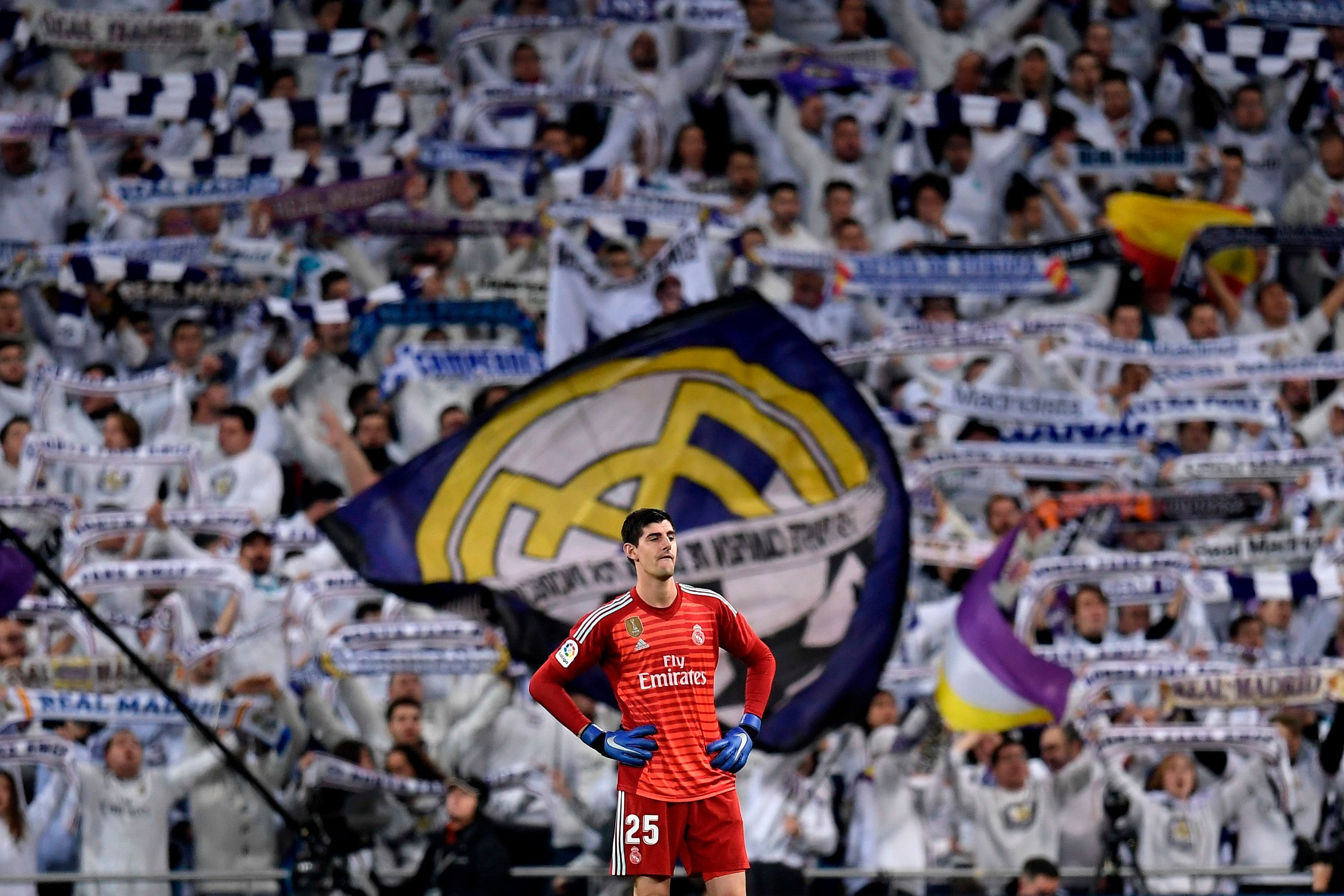 COURTOIS REAL MADRID VALENCIA LALIGA