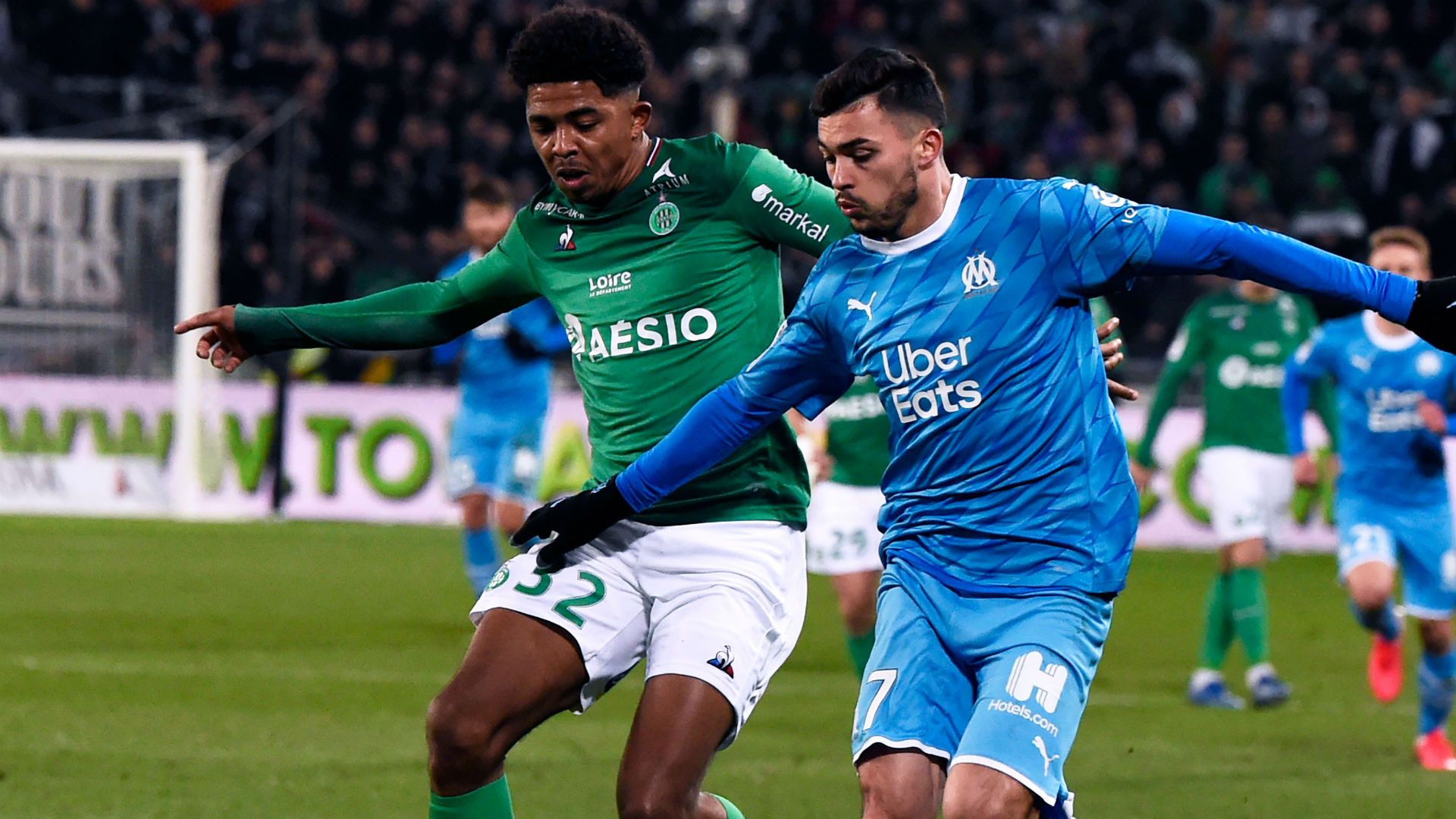 Nemanja Radonjic Saint-Etienne Marseille Ligue 1 05022020