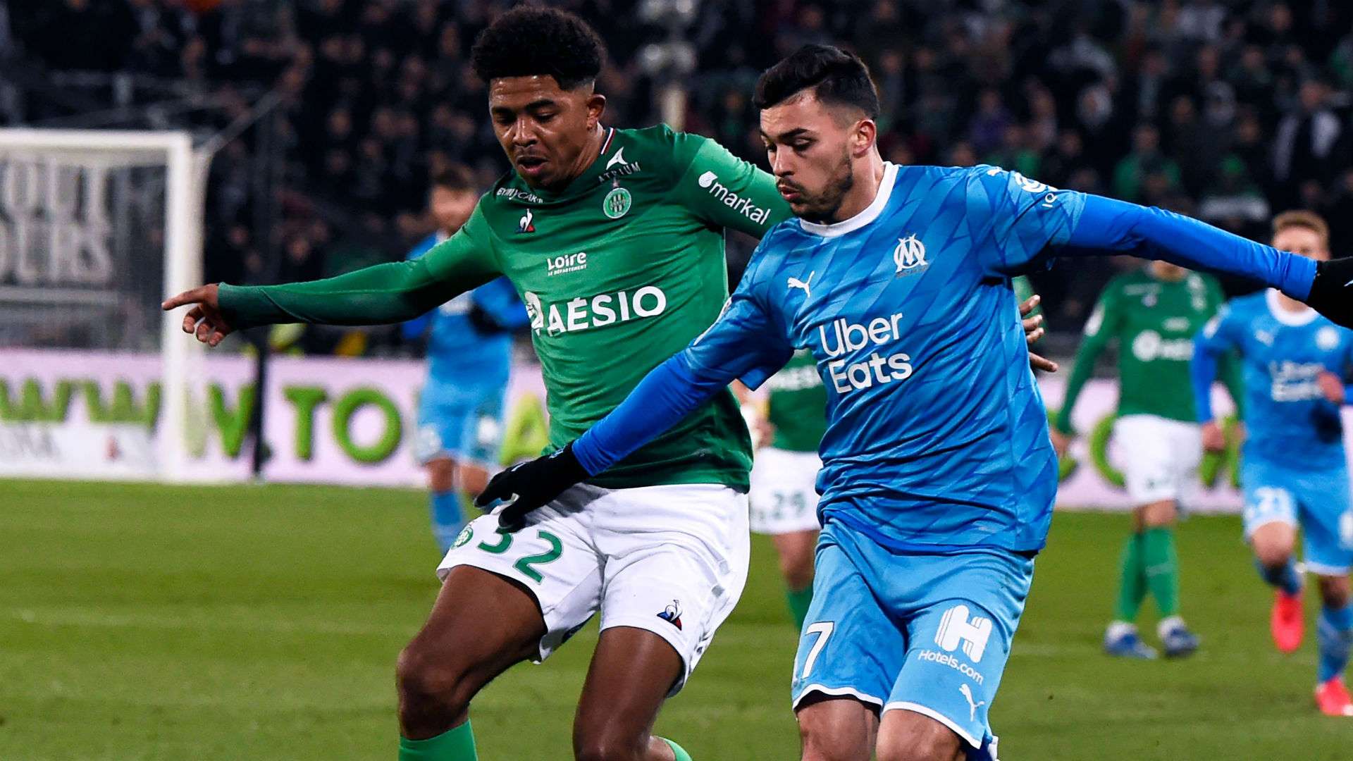 Nemanja Radonjic Saint-Etienne Marseille Ligue 1 05022020