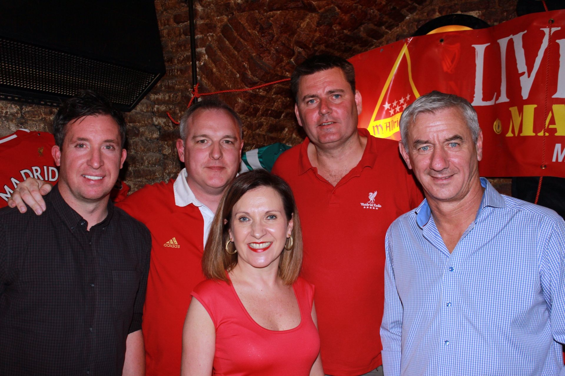 Robbie Fowler Ian Rush Madrid Reds Liverpool
