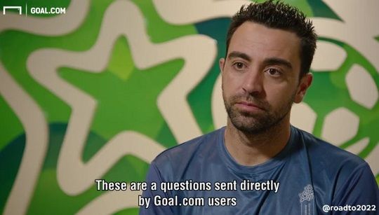 xavi goal interview