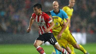Hirving Lozano PSV Champions League 2018