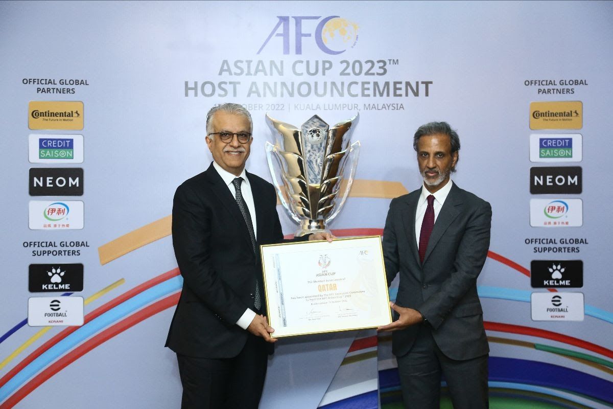 Qatar announced as 2023 Asian Cup hosts