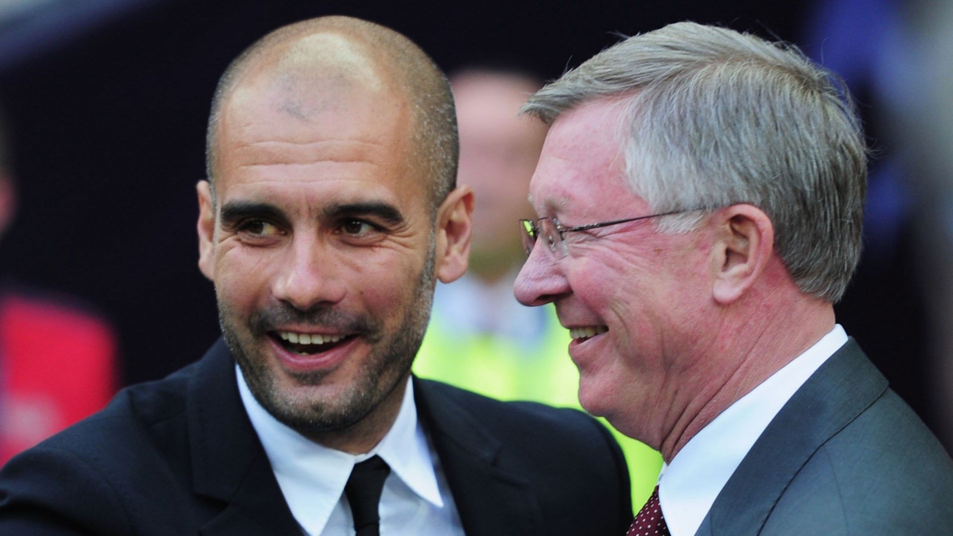 Pep Guardiola Alex Ferguson