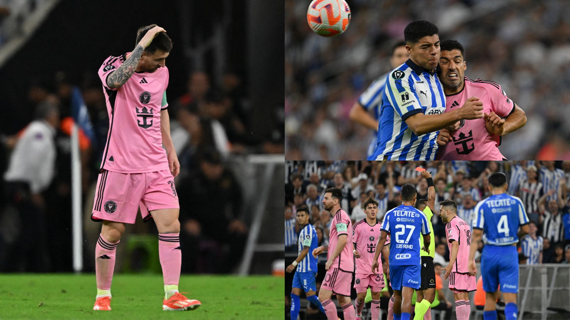 Inter Miami player ratings vs Monterrey: Luis Suarez, Jordi Alba and Herons lose their heads while Lionel Messi struggles in embarrassing CONCACAF Champions Cup thumping | Goal.com