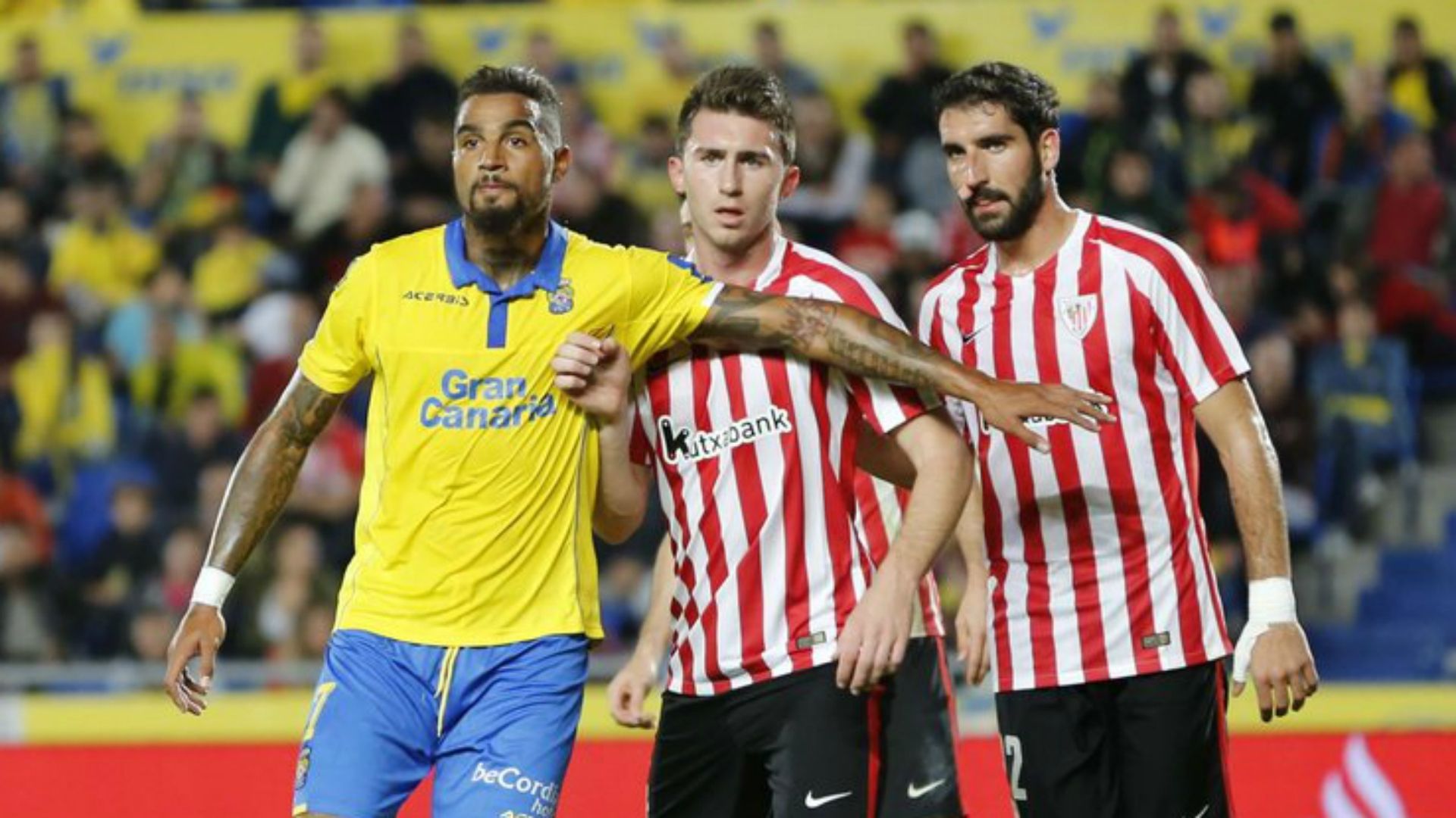 Kevin-Prince Boateng Aymeric Laporte Raul Garcia Las Palmas Athletic La Liga