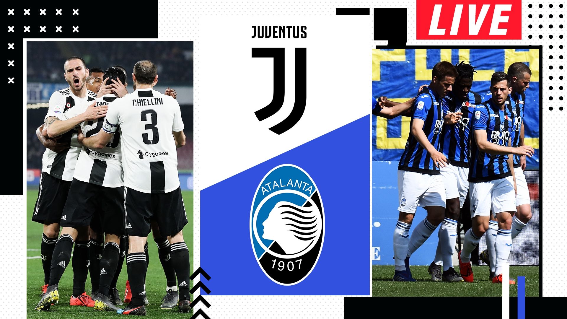 Diretta Juventus-Atalanta