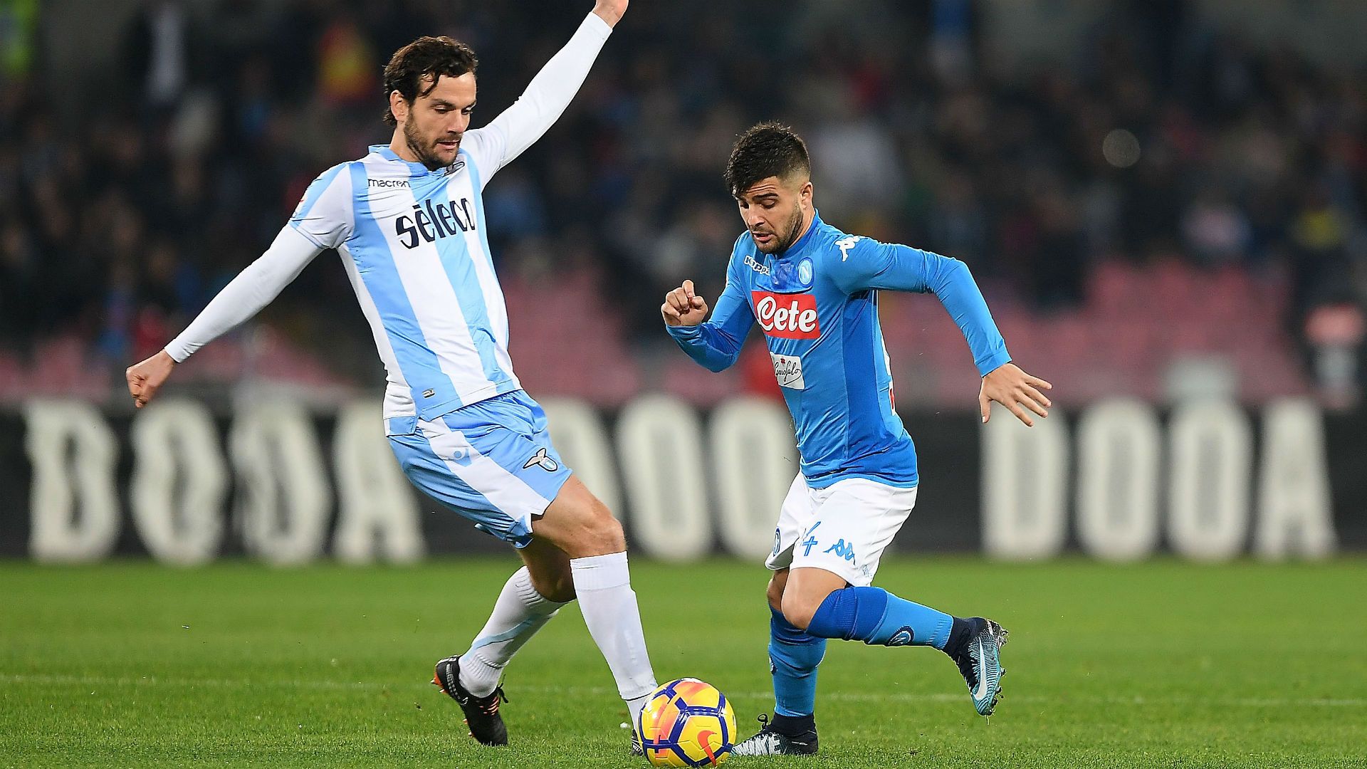 Marco Parolo Lorenzo Insigne Napoli Lazio Serie A