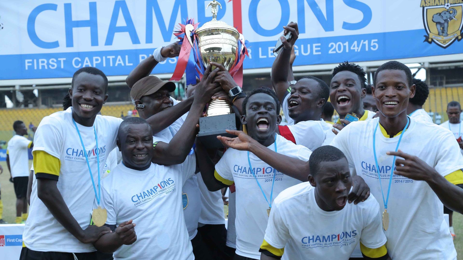 Ashanti Gold celebrate