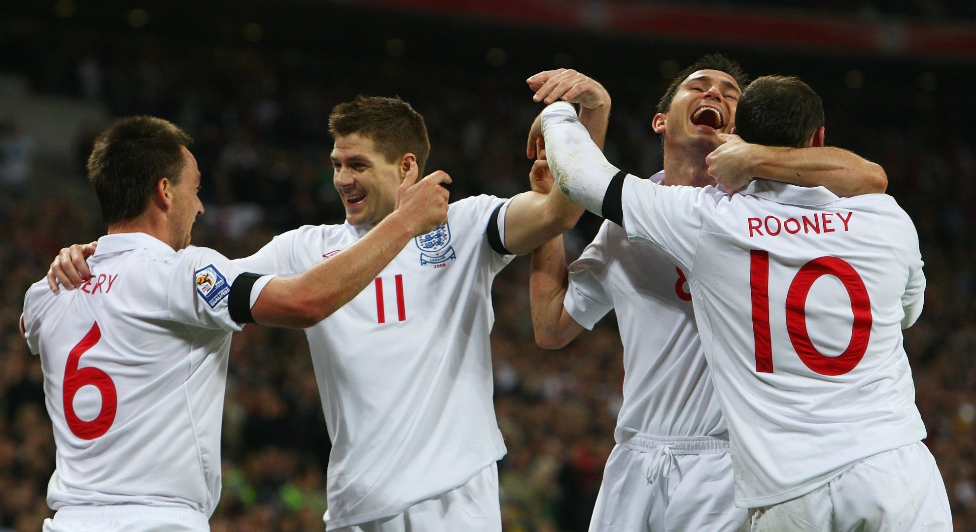 Wayne RooneyFrank Lampard John Terry Steven Gerarrd