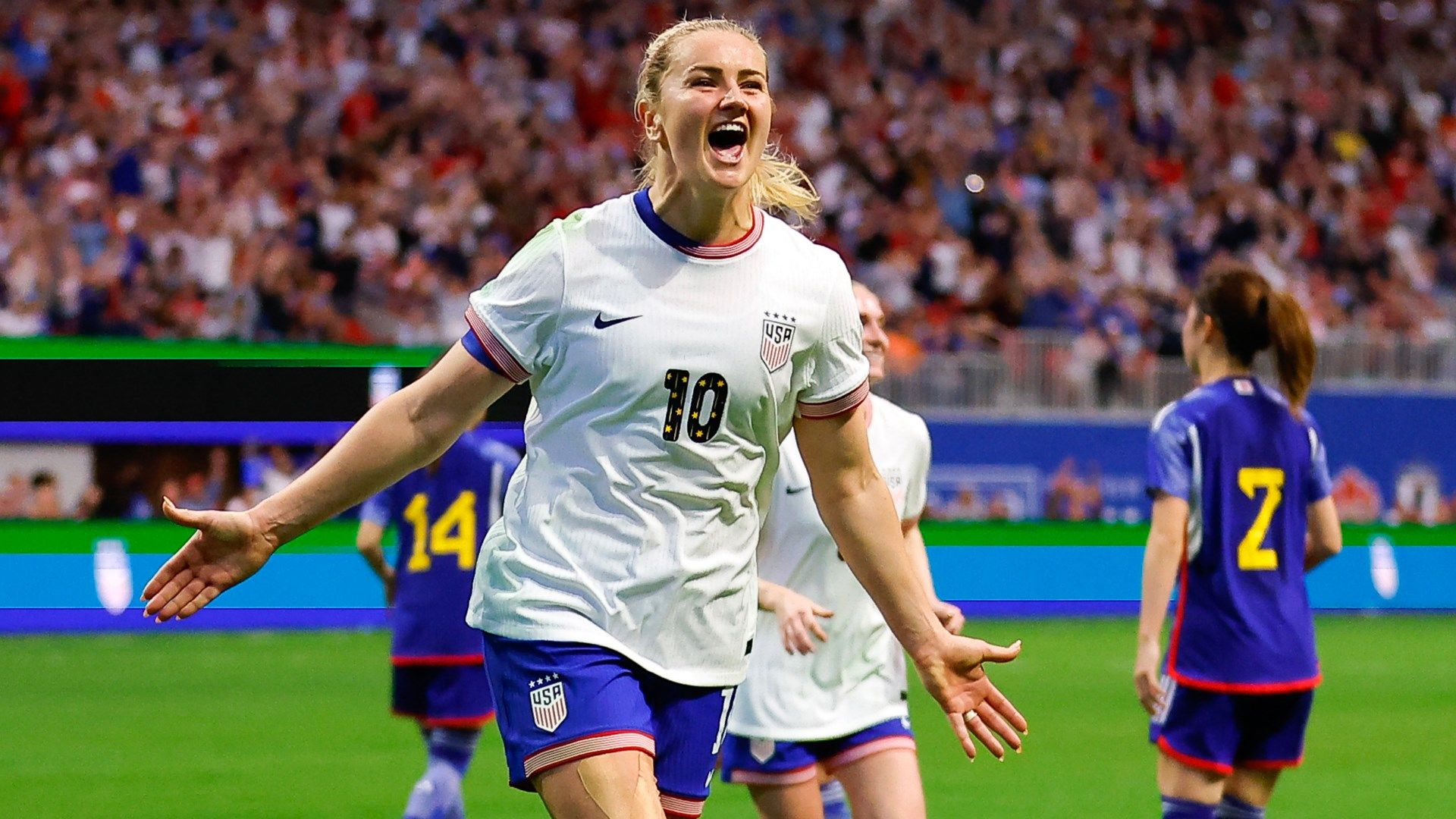 Lindsey Horan USWNT 2024