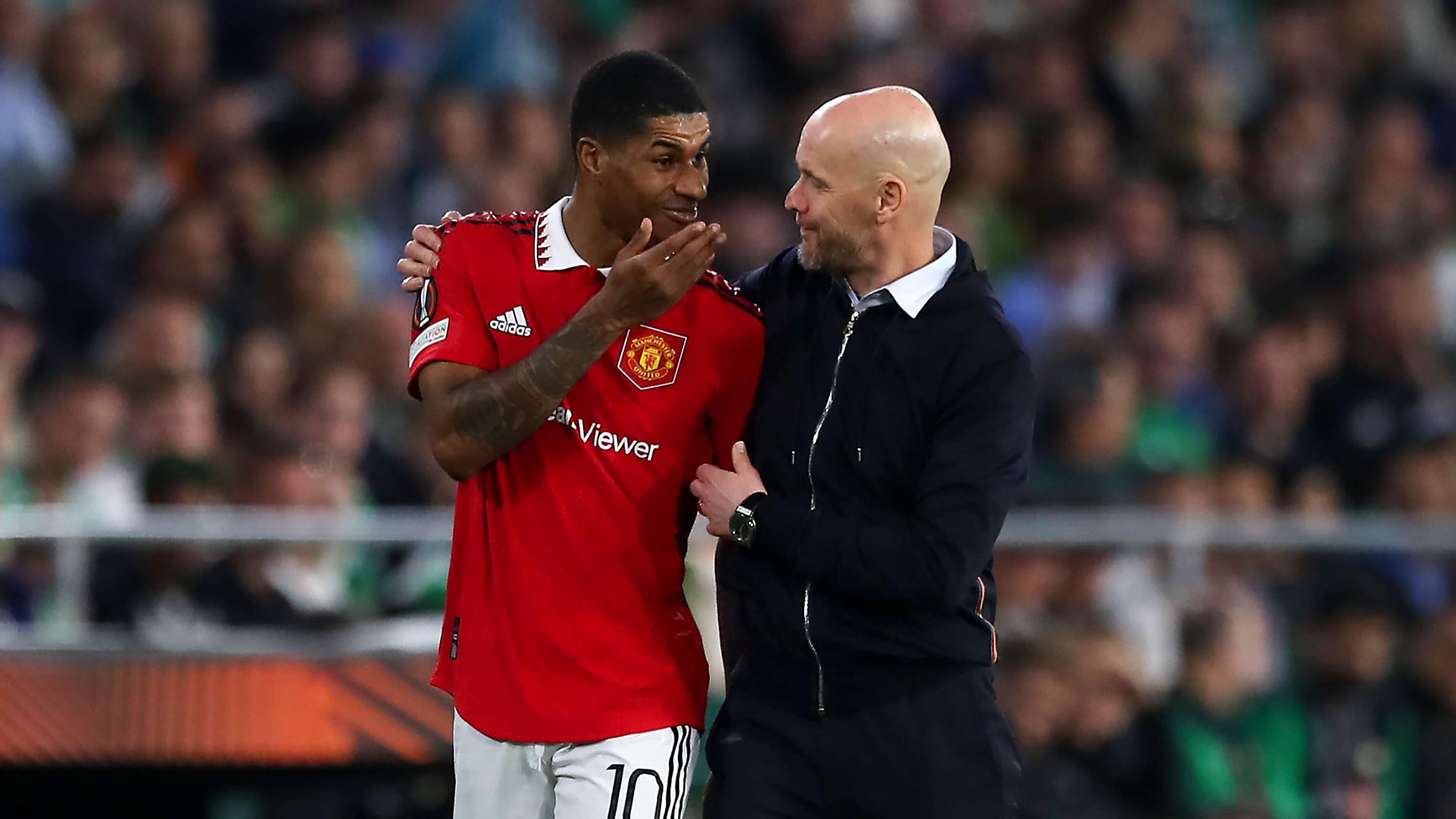Marcus Rashford Erik ten Hag