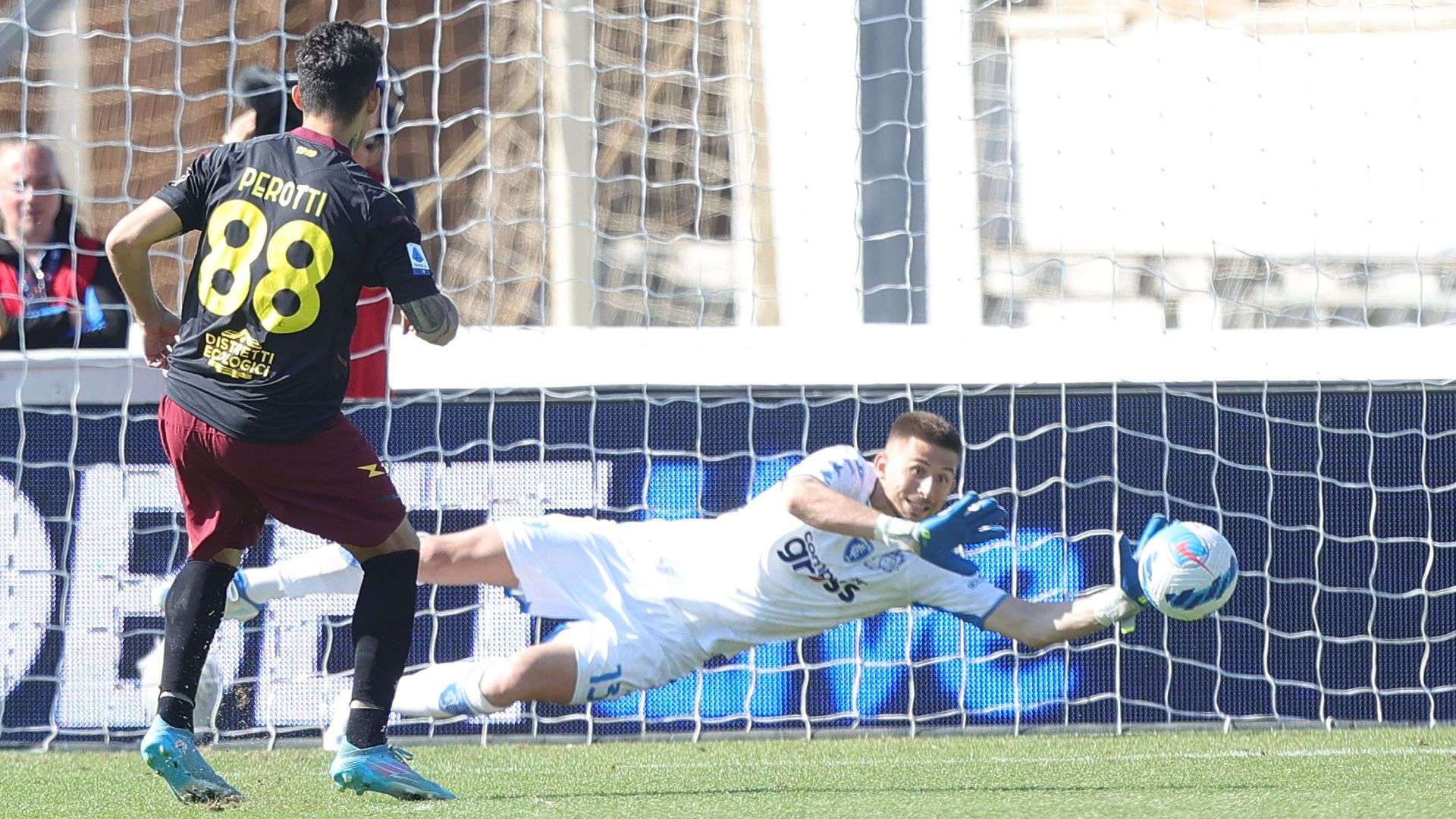 Guglielmo Vicario Empoli Salernitana Serie A