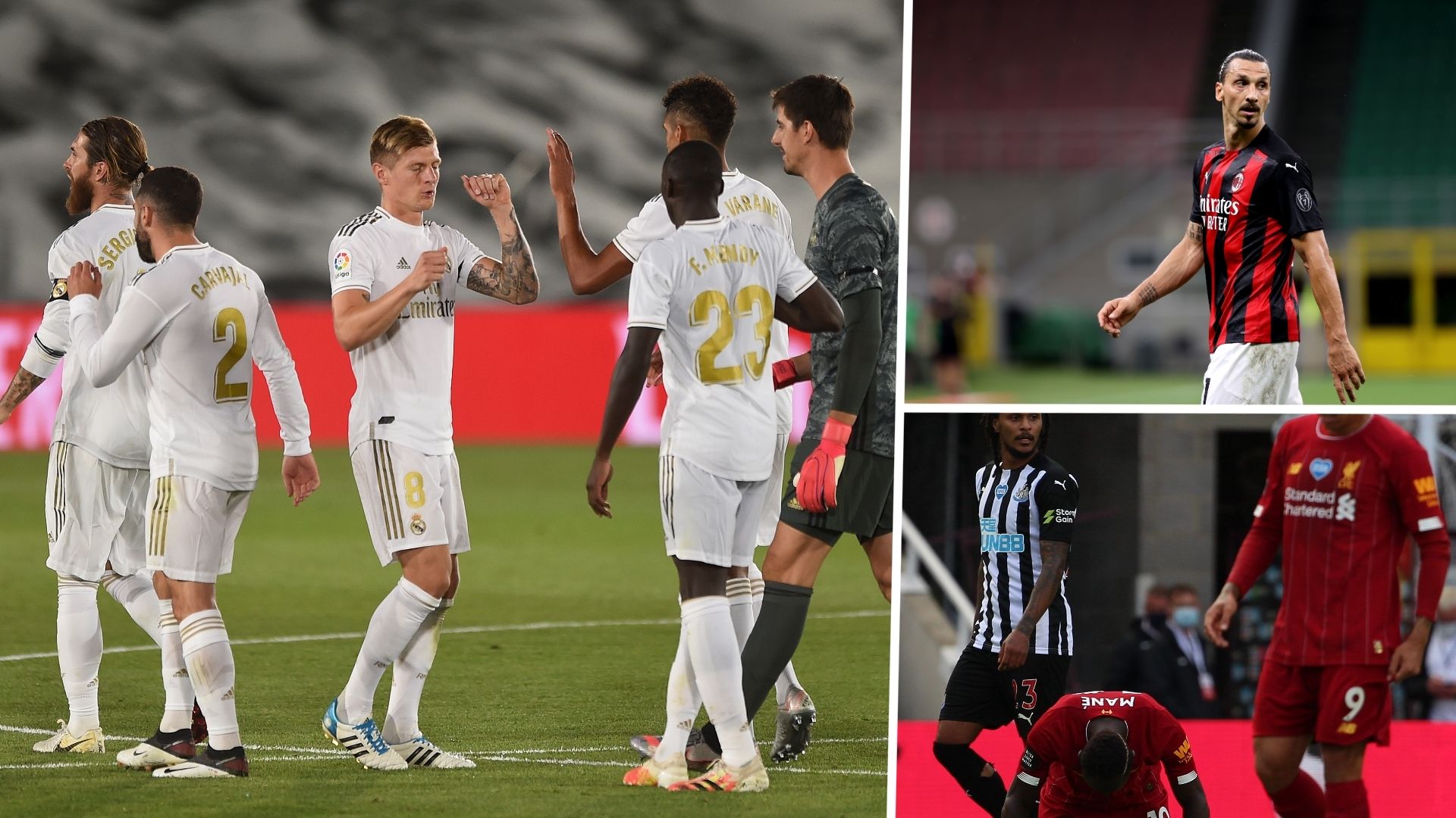 Real Madrid Milan Liverpool