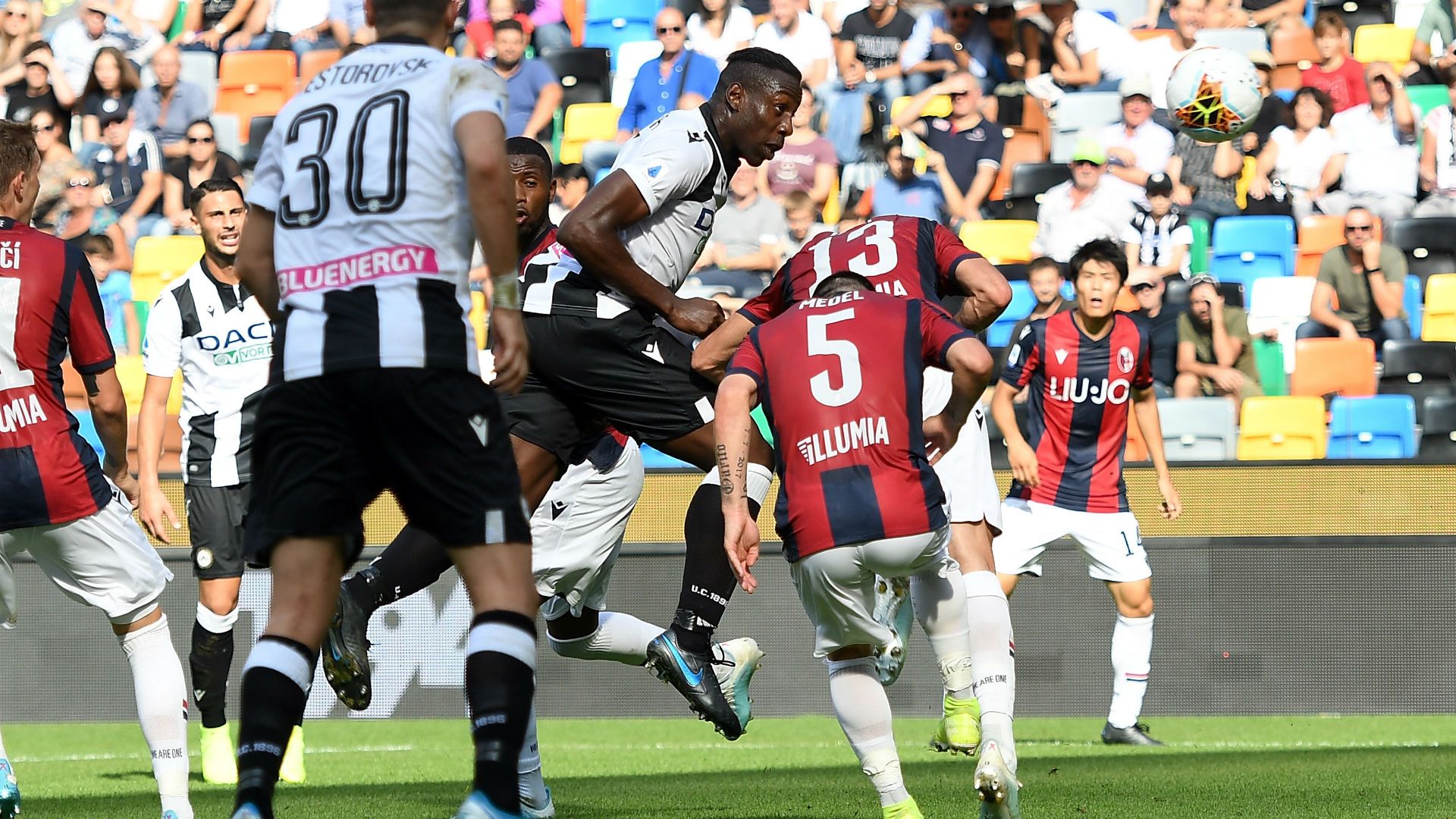 Okaka Udinese Bologna Serie A