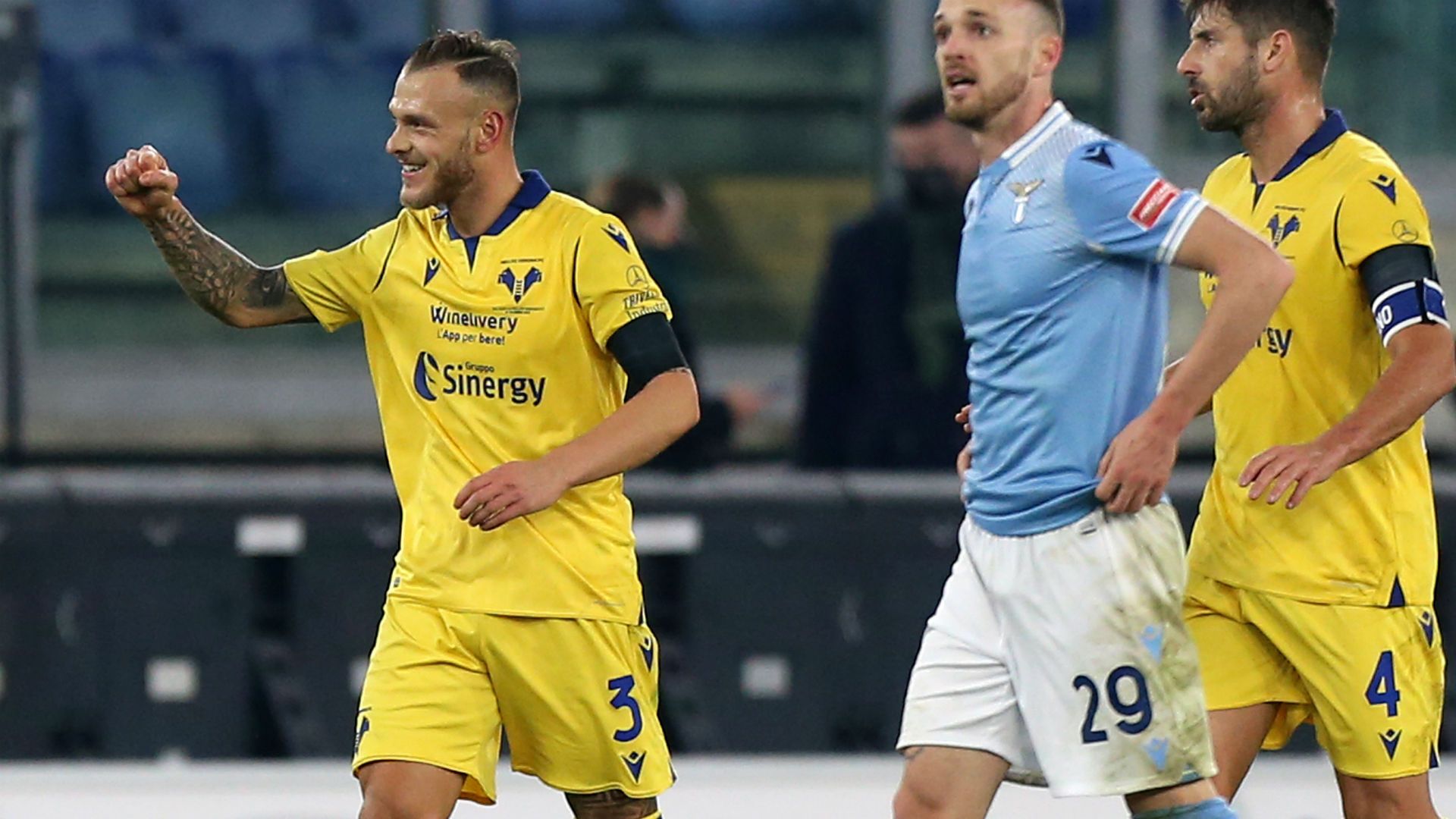 Dimarco Lazio Verona Serie A