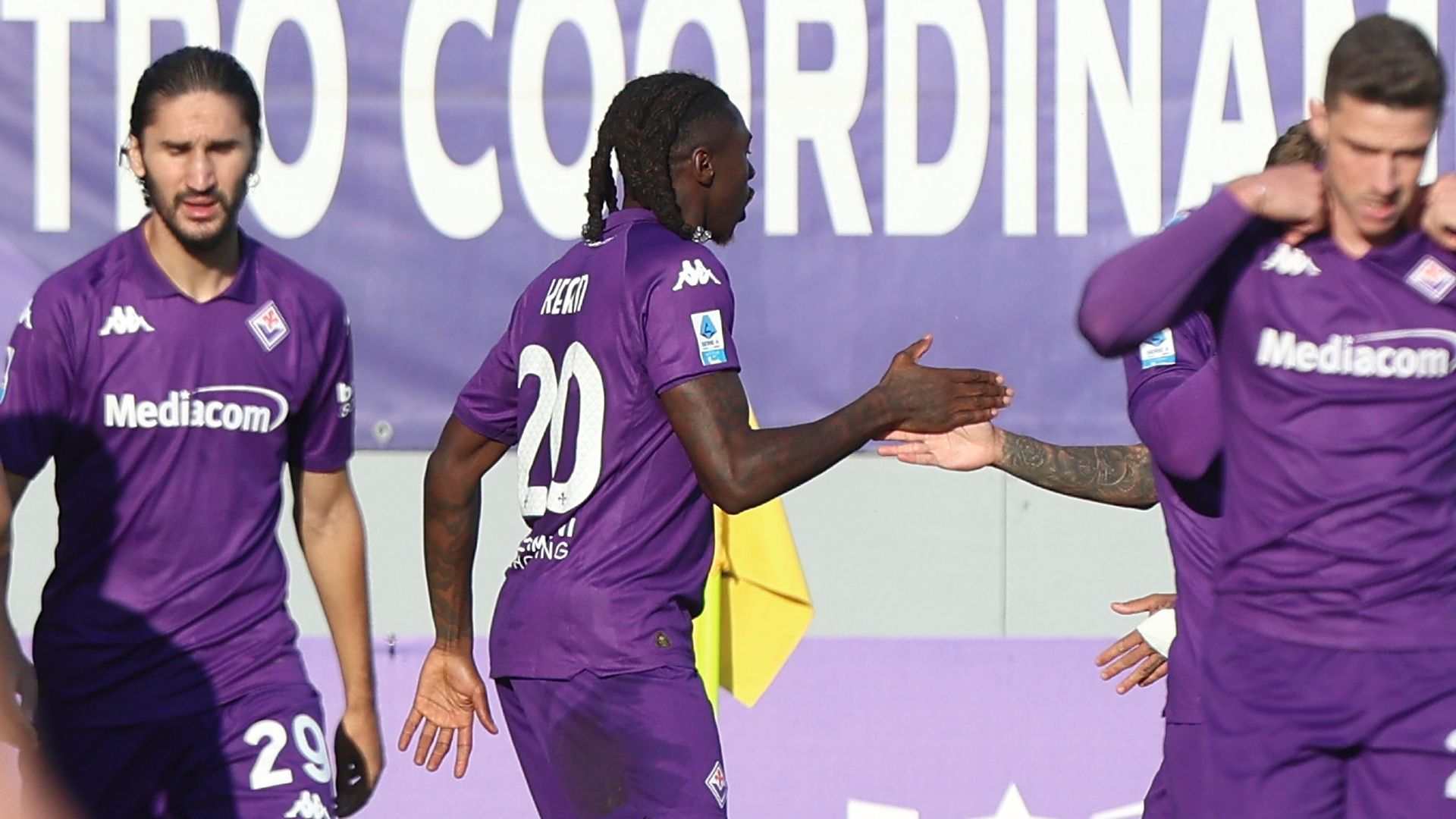Kean Fiorentina Verona