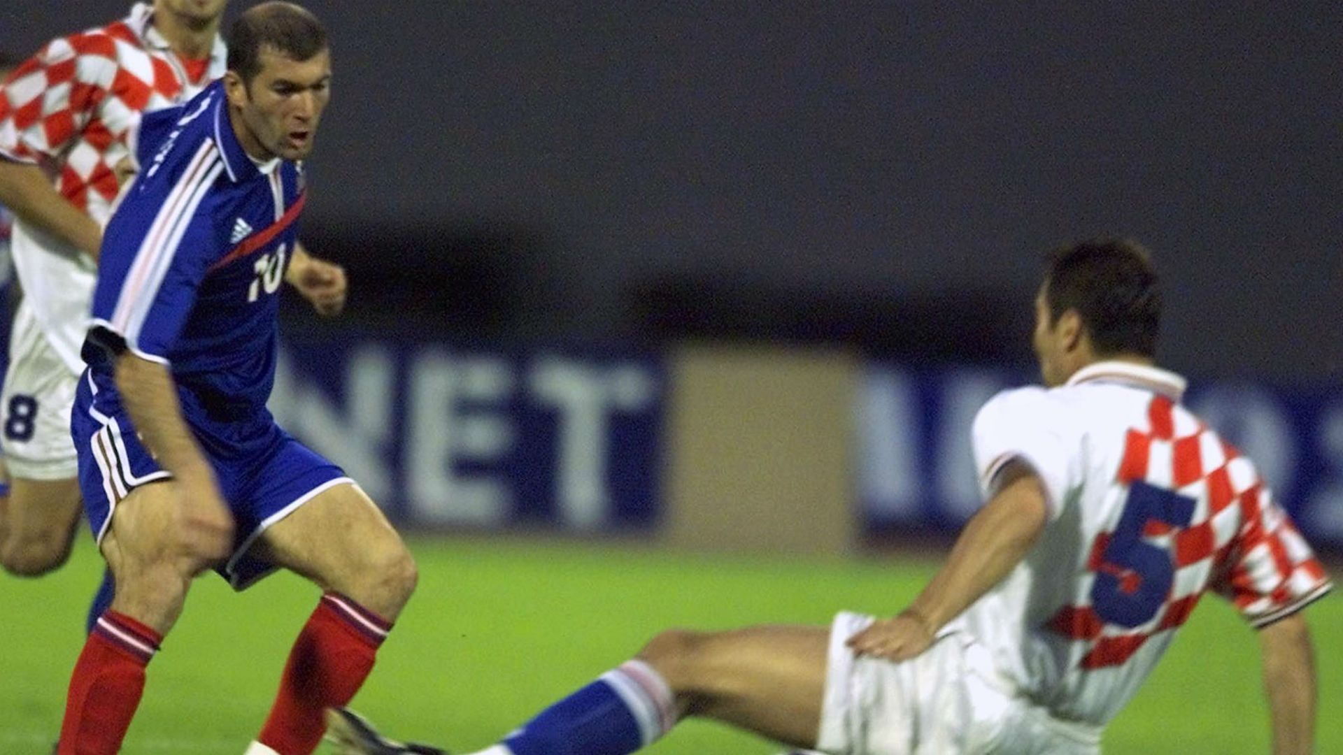 Zinedine Zidane France Croatia 2000