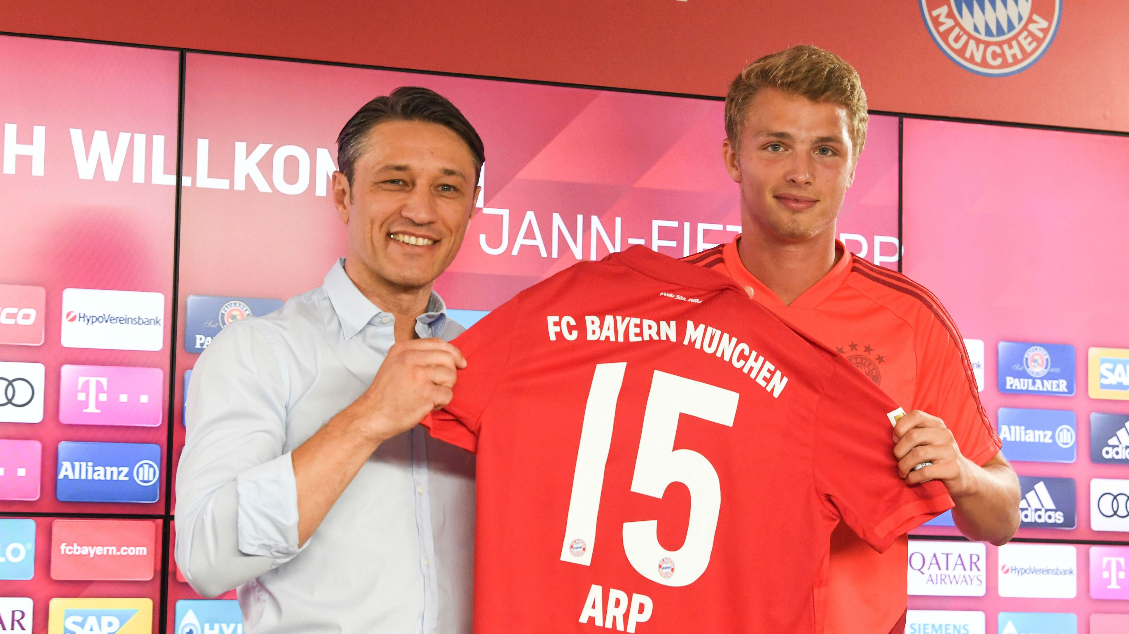 Jann-Fiete Arp FC Bayern 090719