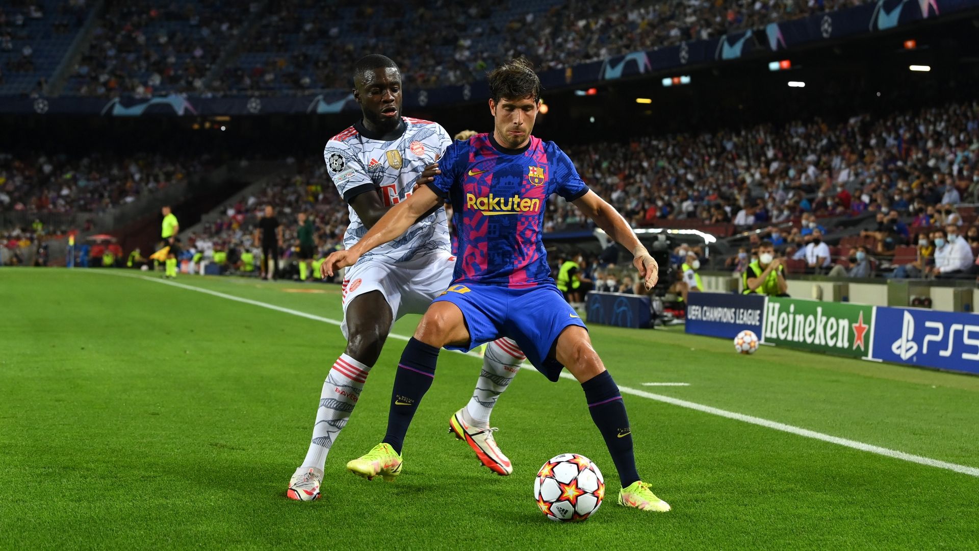 Dayot Upamecano FC Barcelona Bayern 2021
