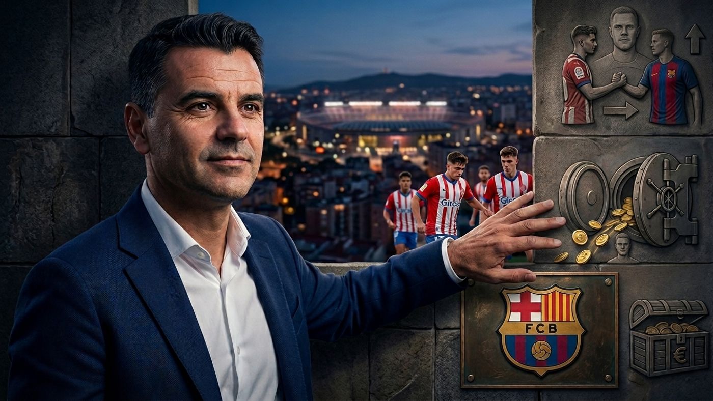 الحليف الخفي: ساعد برشلونة وشتيحن شاهد.. عندما تحوّل ميشيل من "هدف لابورتا" إلى مهندس إنقاذه