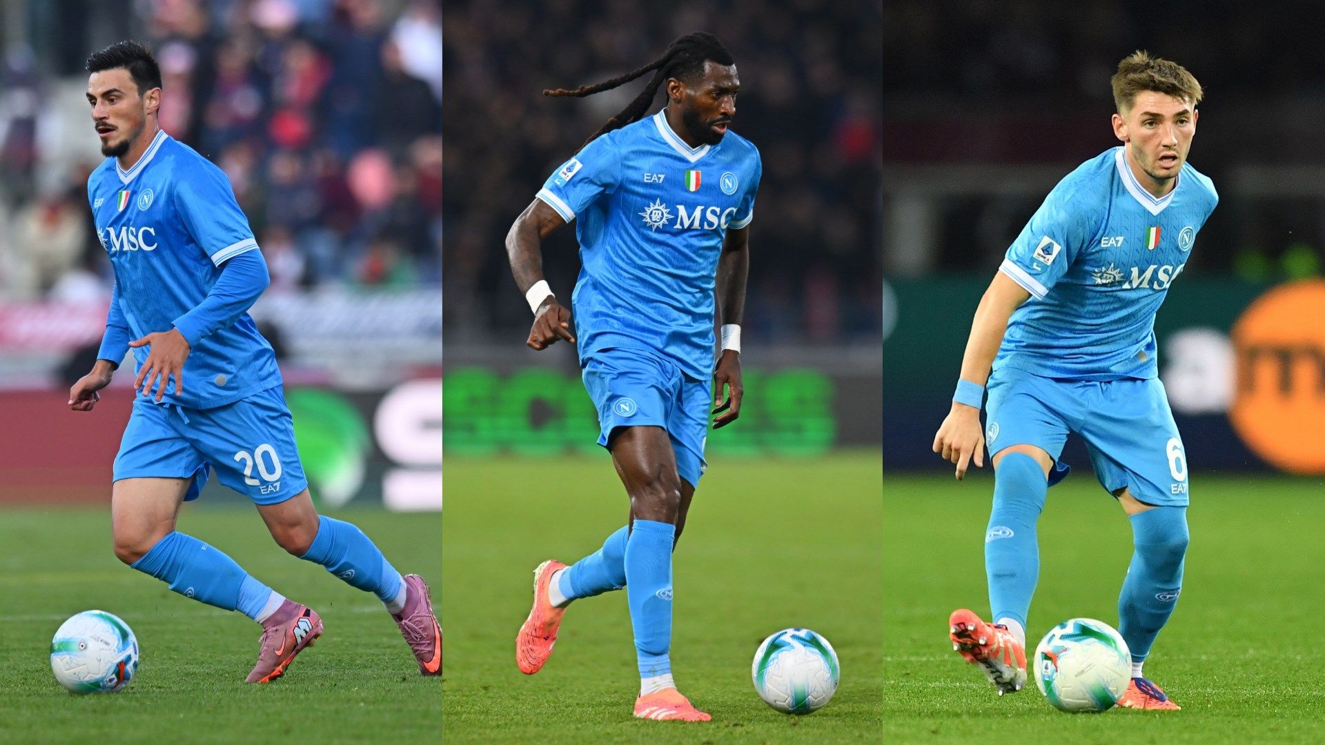 Elmas Anguissa Gilmour Napoli