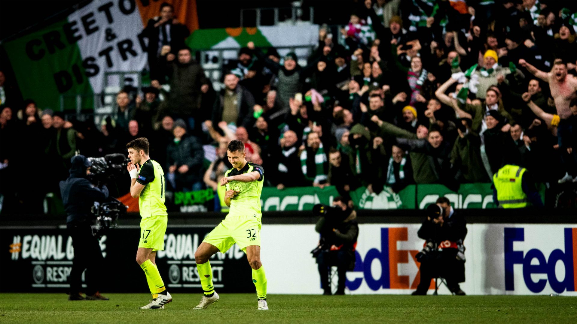 Ryan Christie Filip Benkovic Celtic 2018 Getty