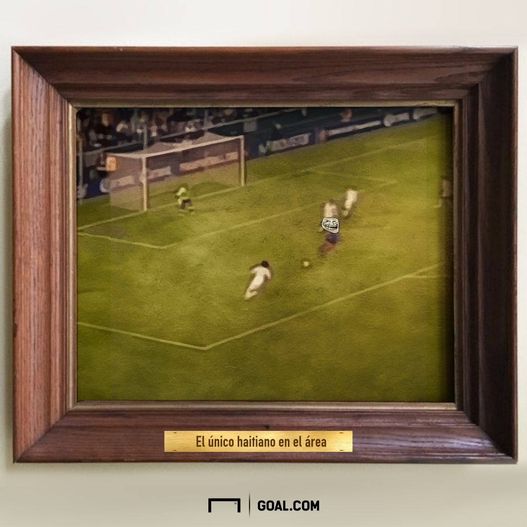 Meme único haitiano en el área