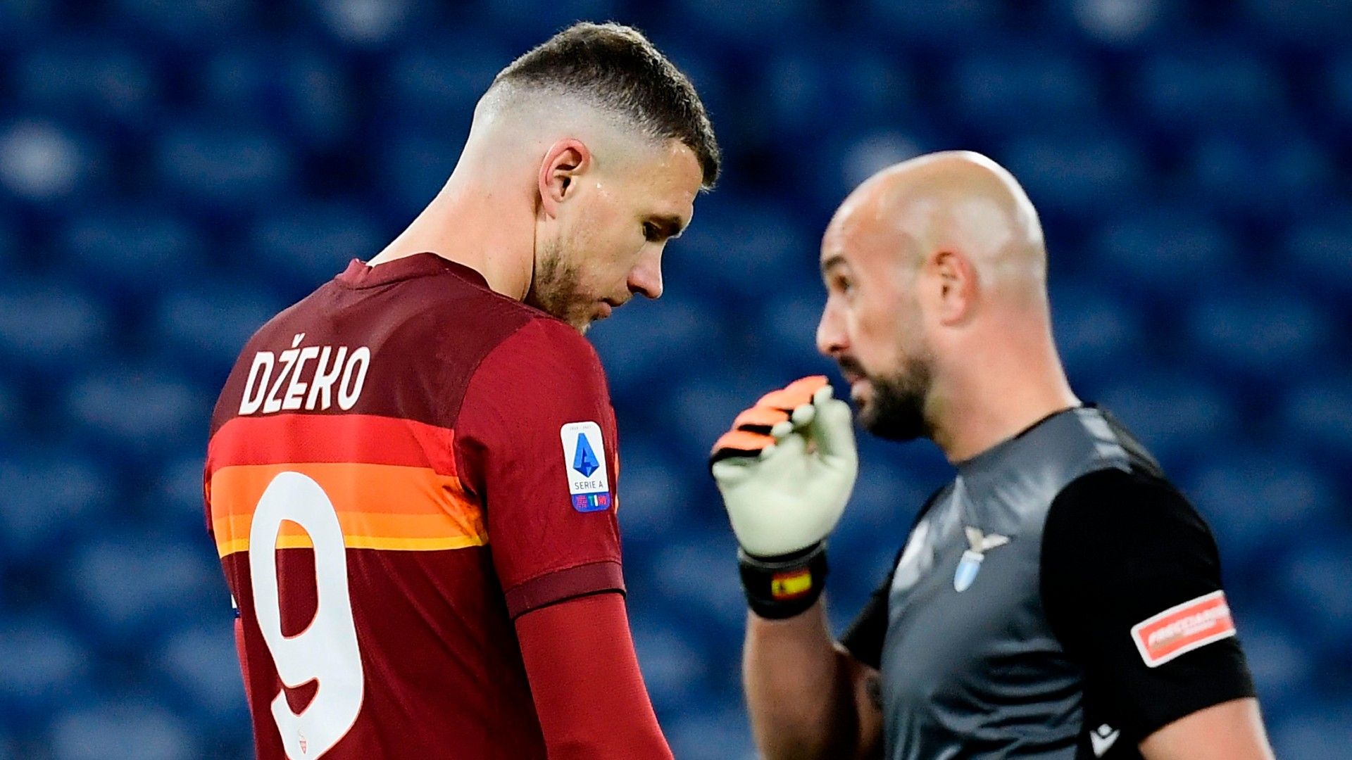 Dzeko - Lazio Roma - Serie A 2020/21