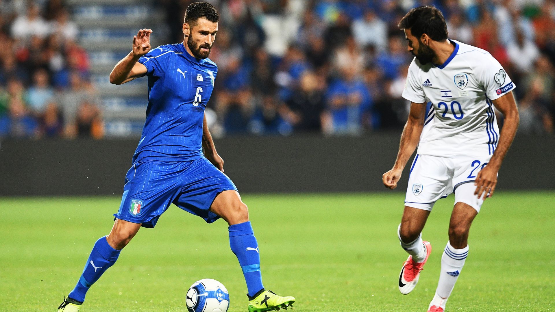 Antonio Candreva Italy Israel