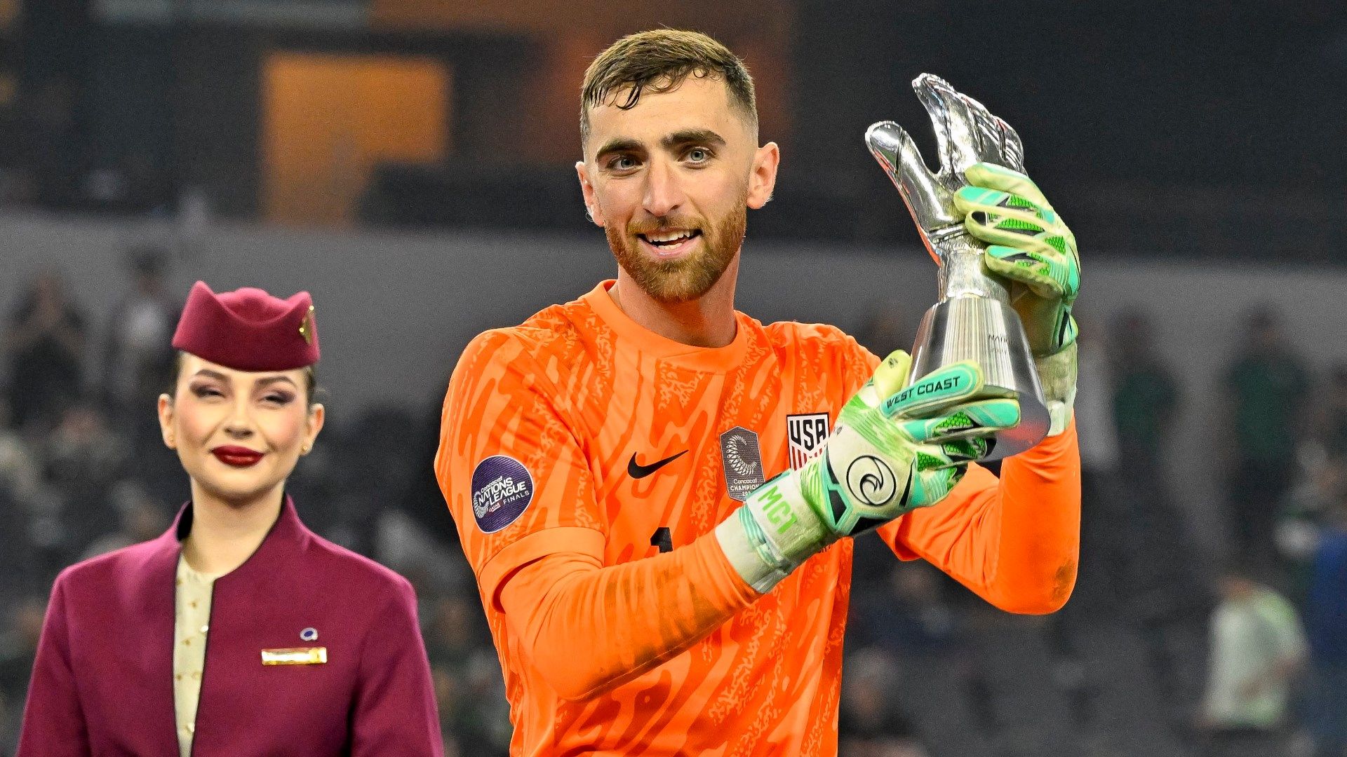 Matt Turner USMNT Golden Glove