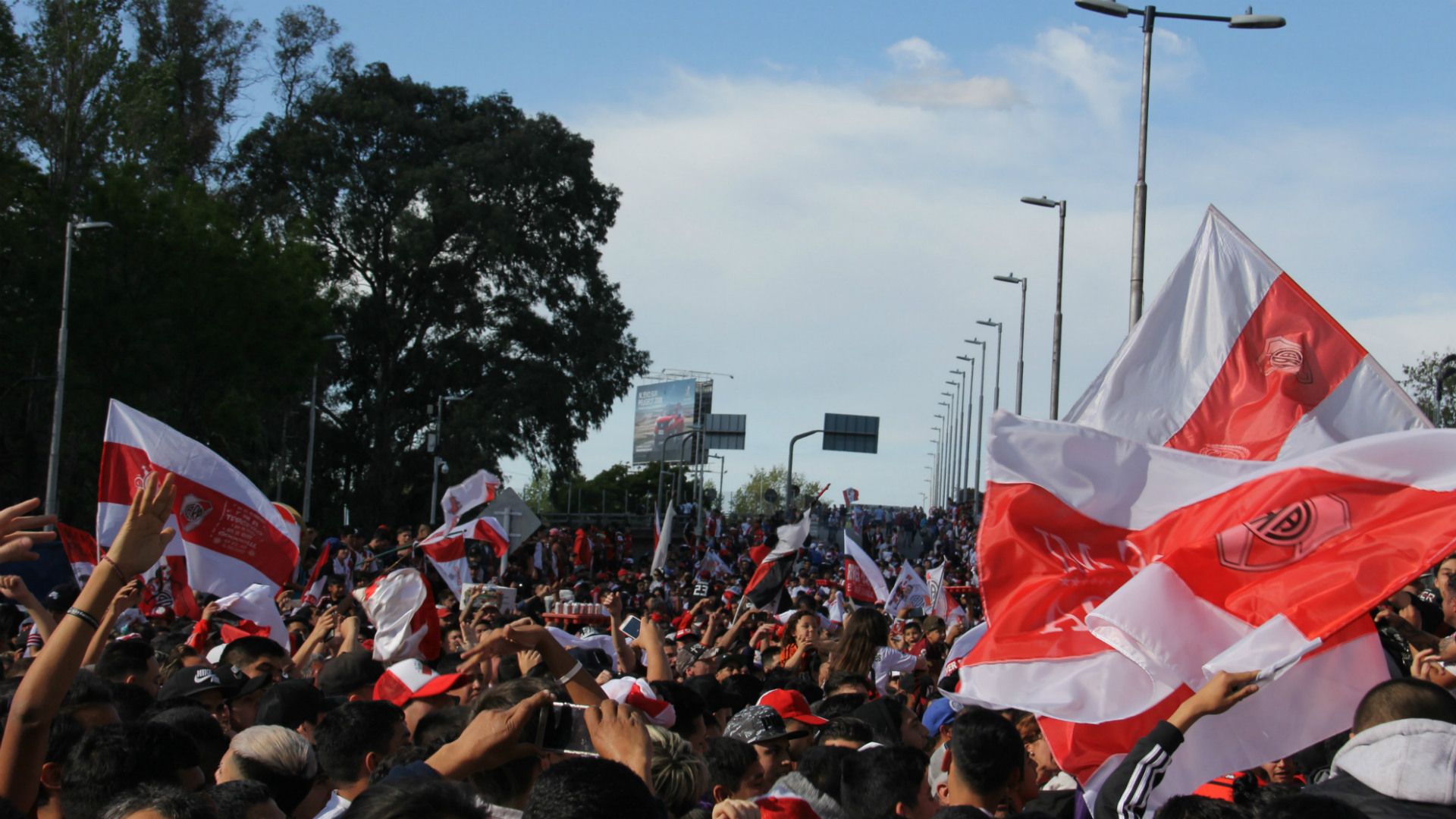 banderazo River Plate previa Boca Juniors Copa Libertadores 22102019