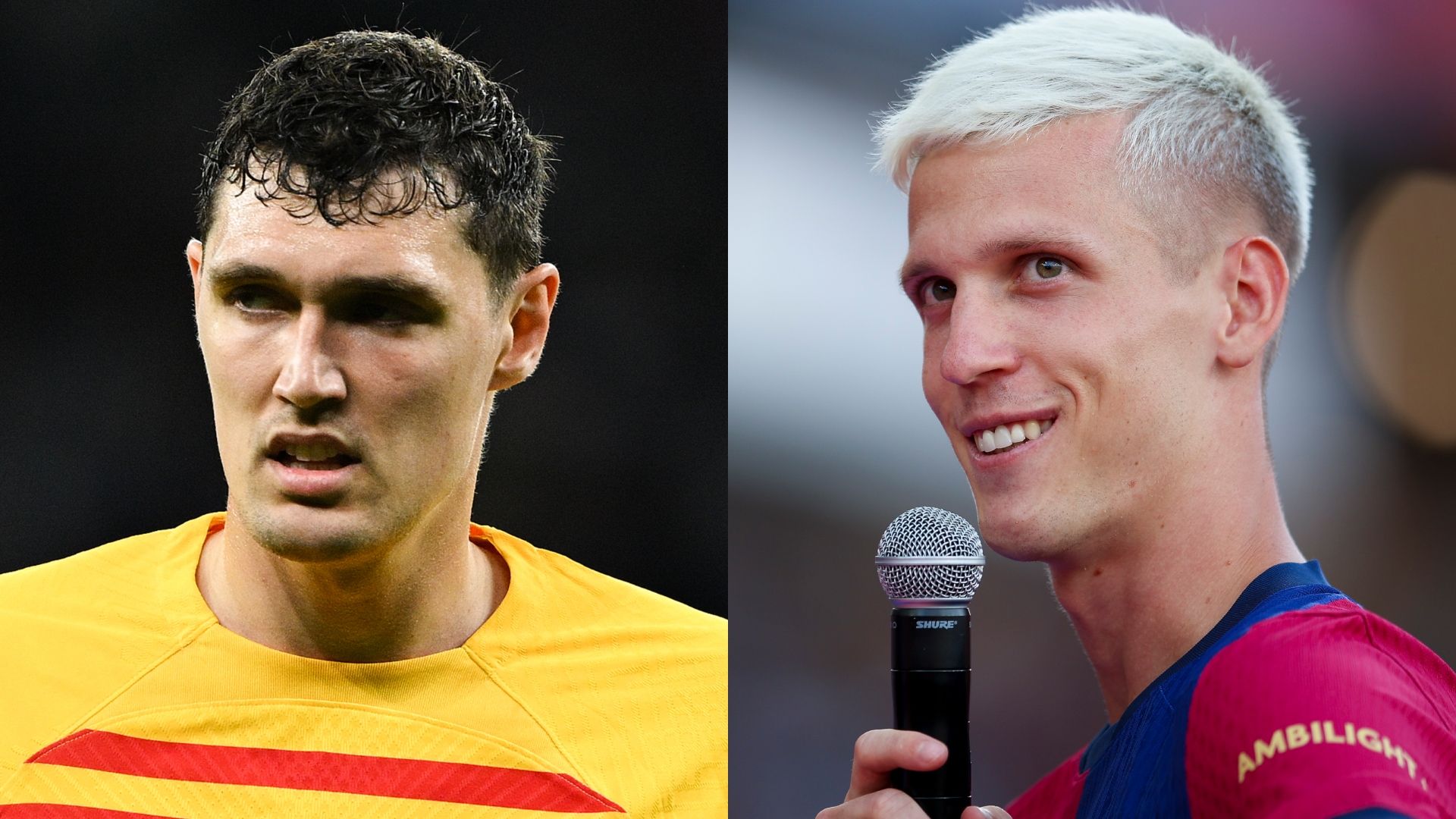 Dani Olmo, inscrito con polémica Christensen