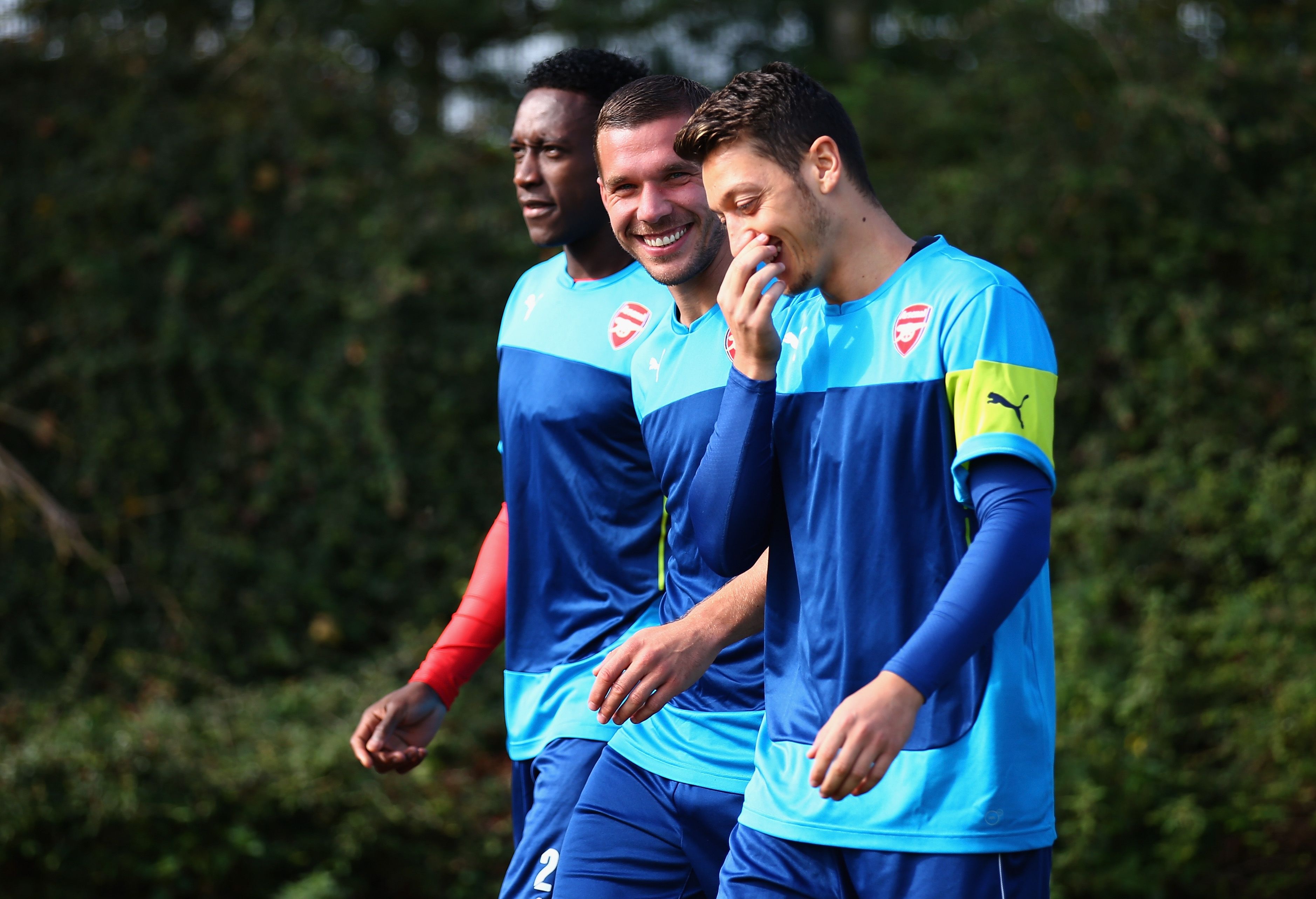 Mesut Ozil & Lukas Podolski