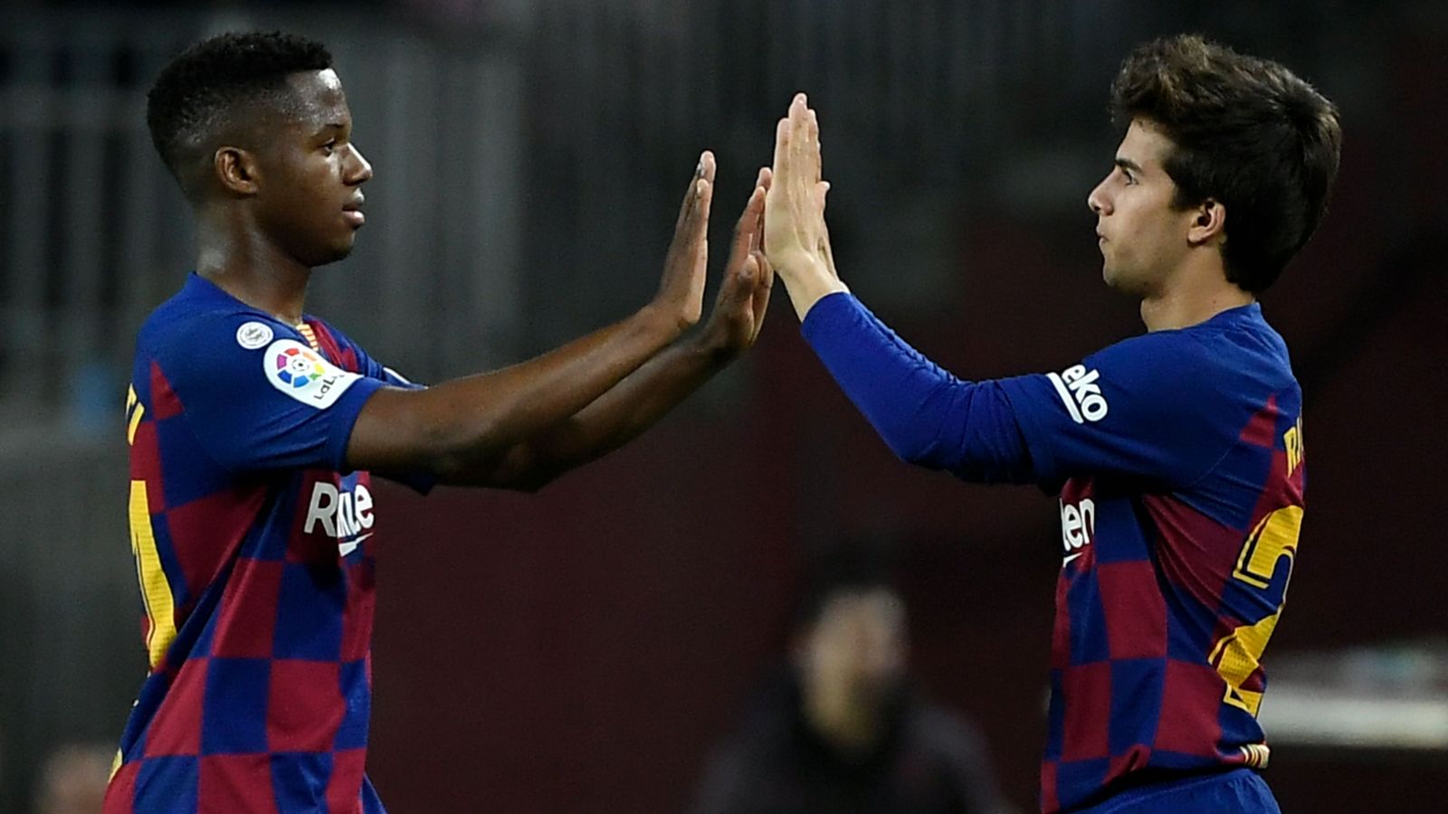 ansu fati riqui puig barcelona