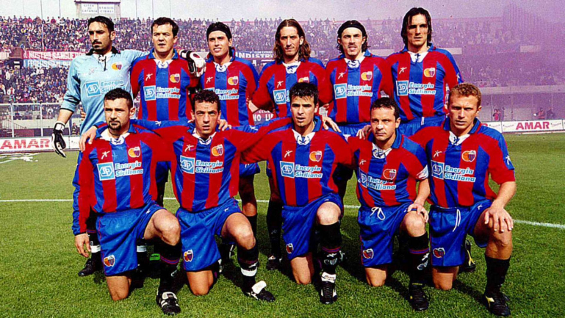 Catania lineups Serie C1 2001/02
