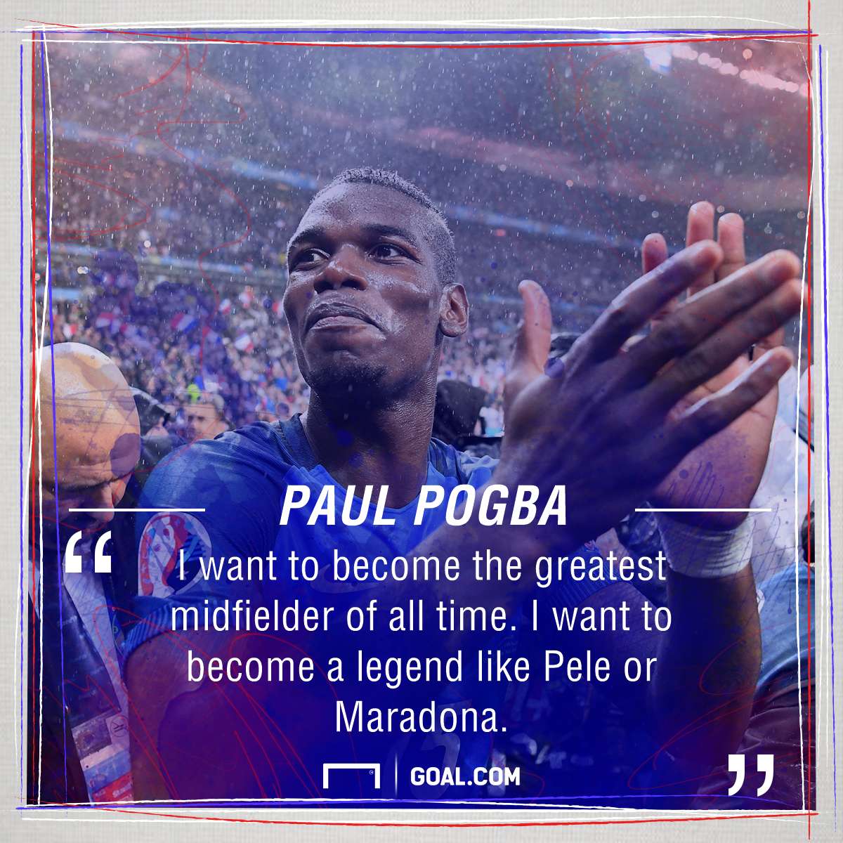 Paul Pogba France legend PS