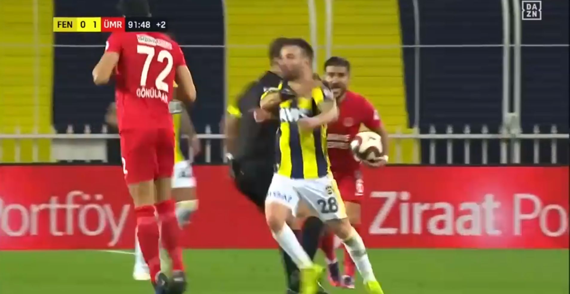 Fenerbahce Mathieu Valbuena Schiedsrichter Türkiye Kupasi 24012019