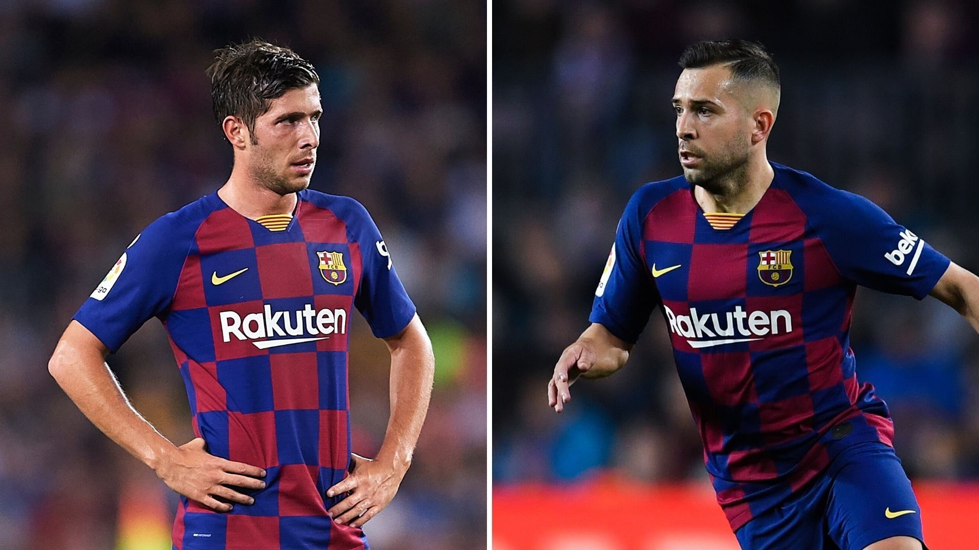 Sergi Roberto y Jordi Alba, Barcelona