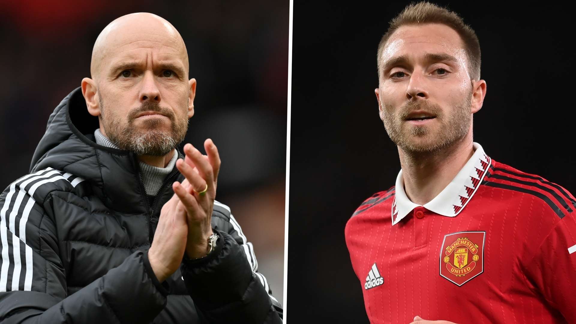 Erik ten Hag Christian Eriksen