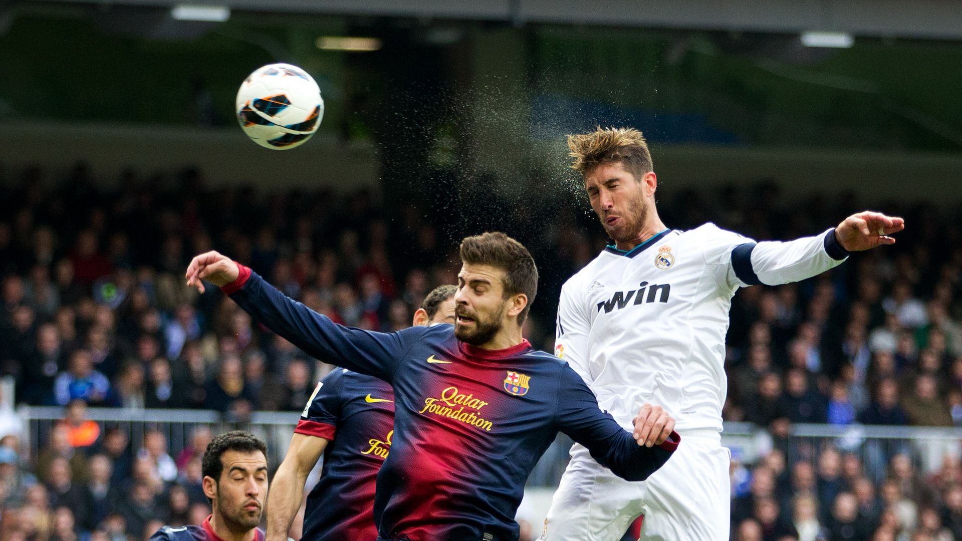 Gerard Pique Barcelona Sergio Ramos Real Madrid