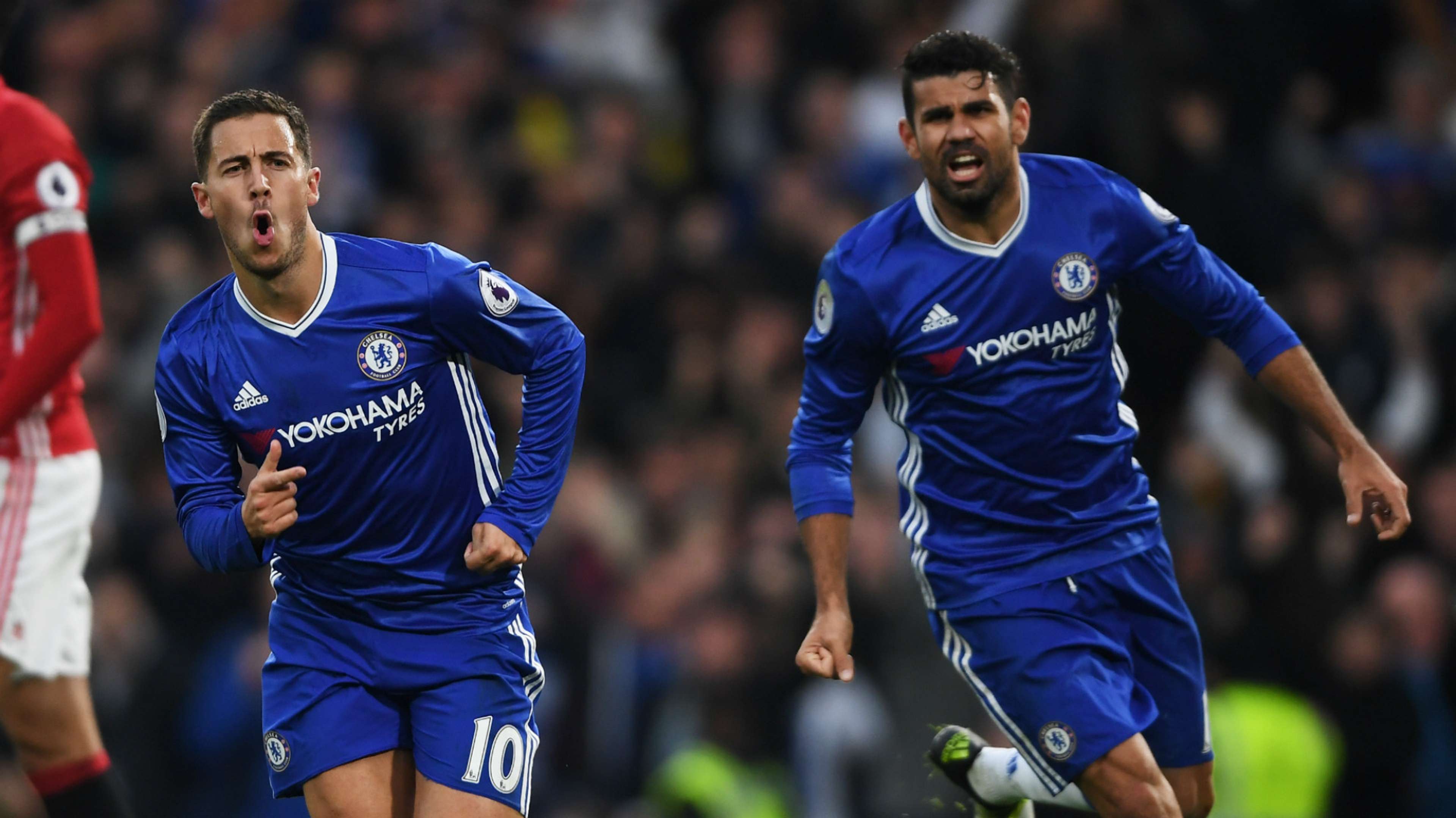 Eden Hazard Diego Costa Chelsea
