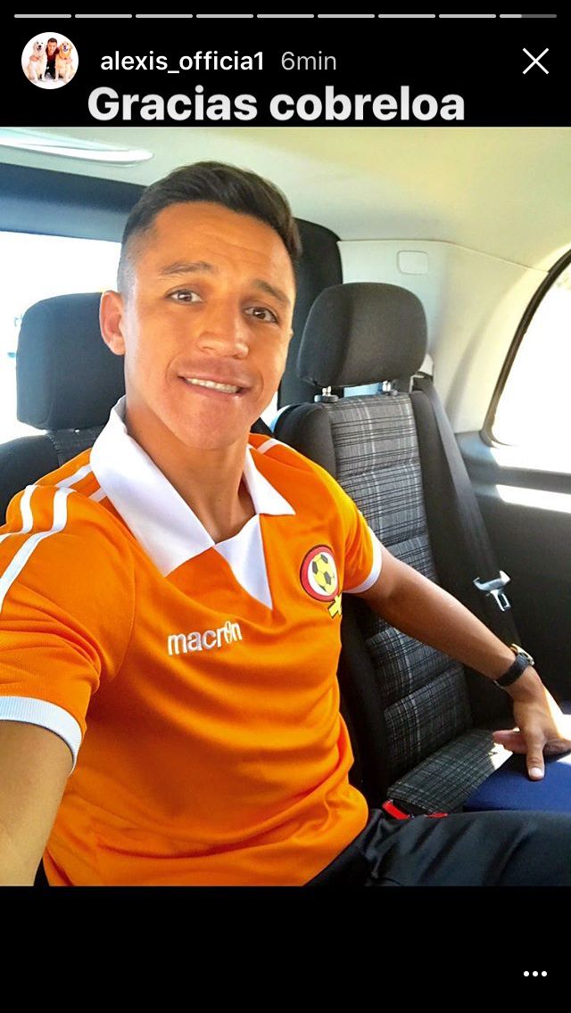 Instagram Alexis Sánchez 030917