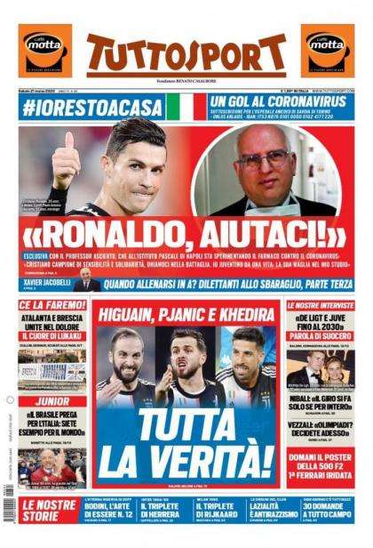 21 March Tuttosport