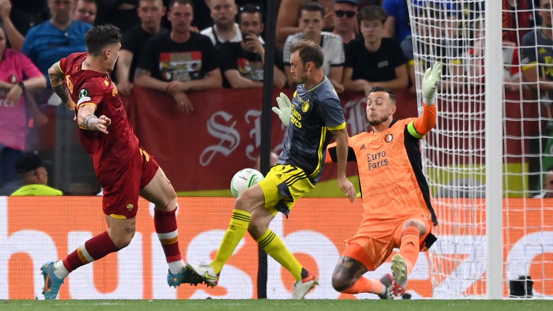 Zaniolo Roma Feyenoord Conference League
