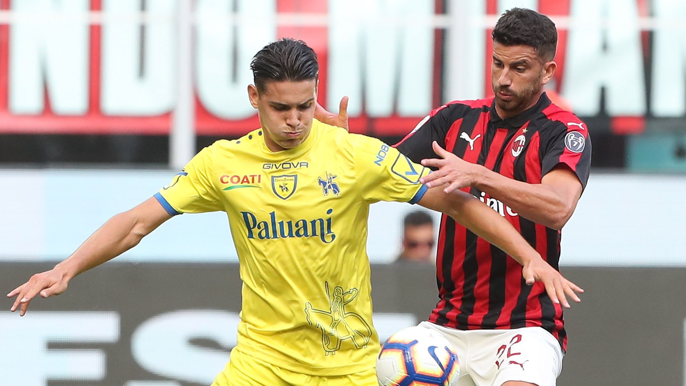Musacchio Stepinski Milan Chievo